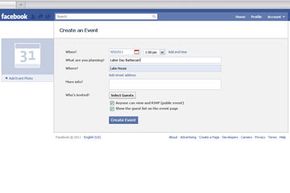 Facebook Event page