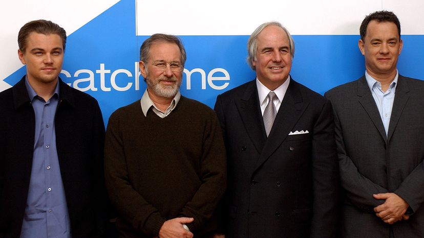 Frank Abagnale, Leonardo DiCaprio, Tom Hanks, Steven Spielberg