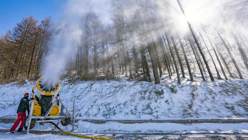 How Ski Resorts Make All That Artificial Snow - Men's Journal