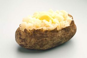 potato with butter