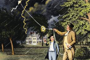 Though he didn’t discover electricity, Benjamin Franklin coined most of the words we use today to describe it, including battery, conductor, and positive and negative charges.