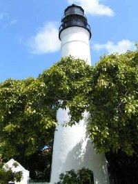 The Key West Lighthouse, built in 1847,offers spectacular views. See morepictures of Florida vacation destinations.