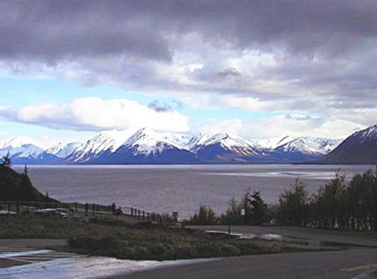 在阿拉斯加的家庭度假”class=