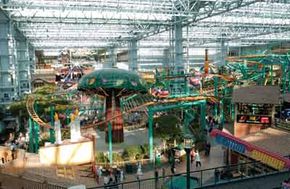 The Mall of America is like a mini city covered in glass.