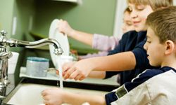 See if your kids will work together to get the dishes done (without breaking anything) in a short amount of time.
