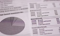 fiscal spreadsheet with graphs