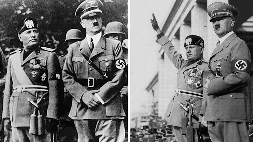 German dictator Adolf Hitler and Italian dictator Benito Mussolini were the architects of fascism and the all-powerful State. Wikimedia/Used Under Creative Commons CC BY-NC-ND 2.0 License