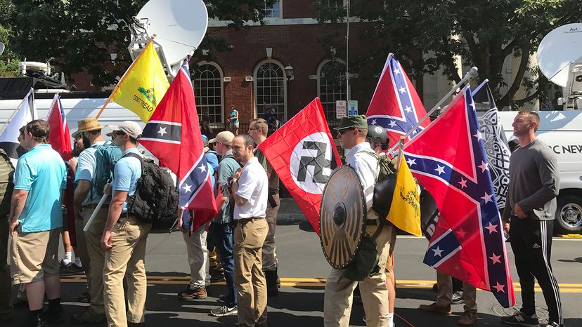 Proclaimed members of the alt-right marched during a white nationalist rally in Charlottesville, Virginia, in August 2017. Wikimedia/Used Under Creative Commons CC BY-NC-ND 2.0 License