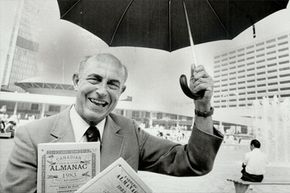 This 1983 photograph captures former Farmers' Almanac editor Ray Geiger. Geiger was the sixth editor of the long-standing guide to weather, gardening and other handy stuff.