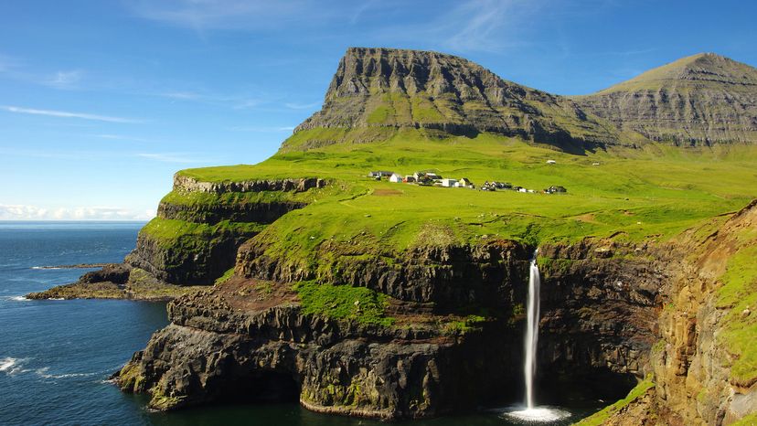 Mulafossur Waterfall