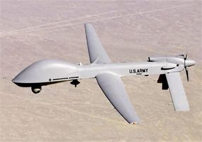 The Warrior unmanned aerial vehicle prototype is diesel-powered, eliminating the need for special fuel on the battlefield.