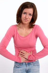 Cramps aren't uncommon before or during a girl's period, but they can usually be treated with some pain relievers and maybe a hot bath.