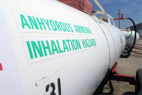 anhydrous ammonia tank