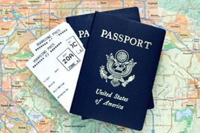 Journey around the world with a passport.