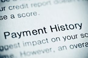 Document showing payment history