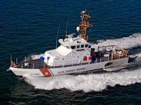The U.S. Coast Guard has many duties -- one of them is making sure fishing boats are following the laws of the United States.