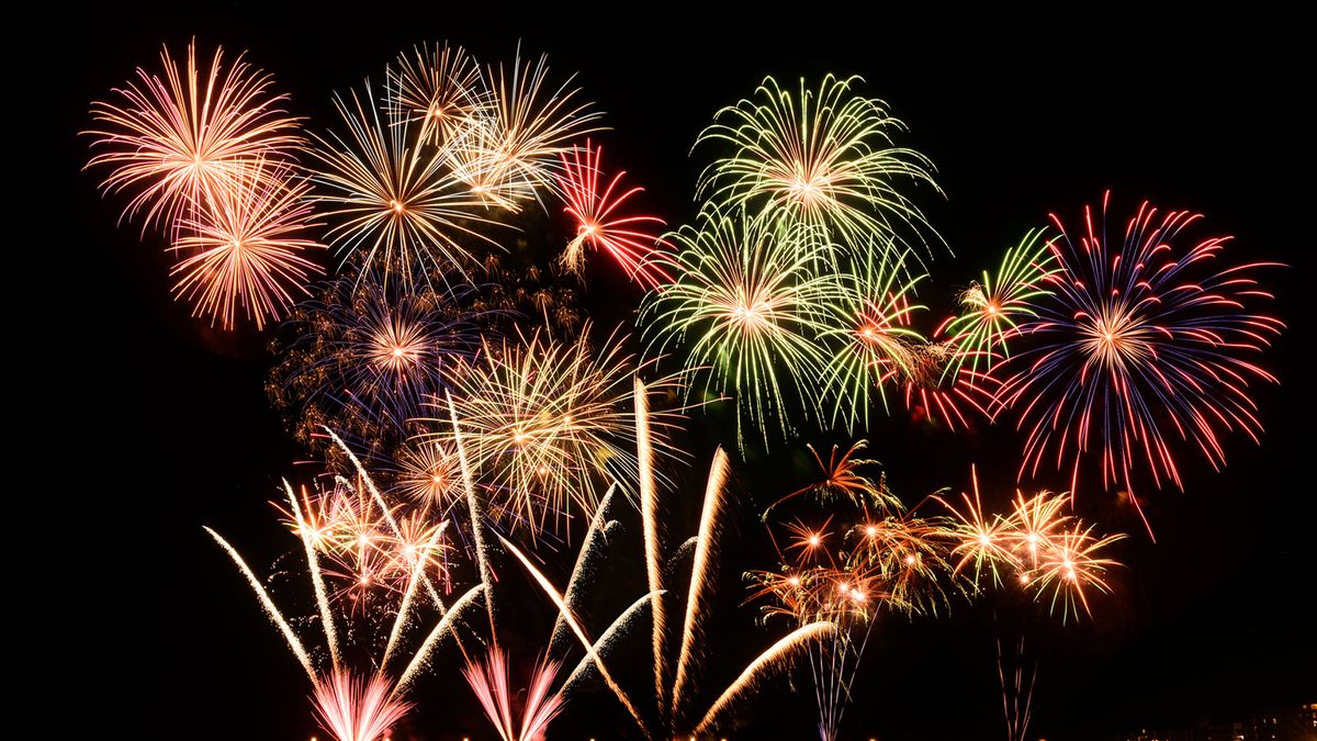 How Do Fireworks Explode in Specific Shapes?