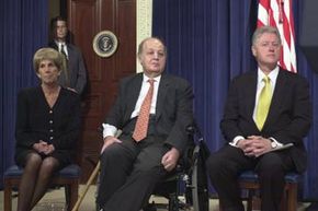 James Brady, Sarah Brady, Bill Clinton