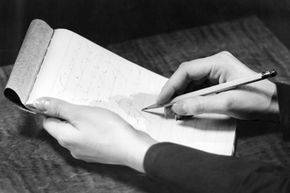 The first distance-learning classes taught students shorthand and note-taking.