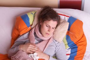 The most common month for catching the flu is February, not December.