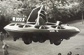 The M200X, the predecessor of the Skycar, flew for the first time in 1989 to a height of 50 feet.