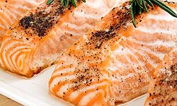 Many types of fish are rich in omega-3 fatty acids.