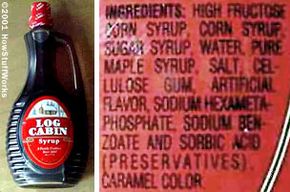 Pancake syrup can sit out because of the ingredients it contains.