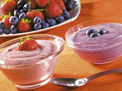 yogurt with fresh fruit