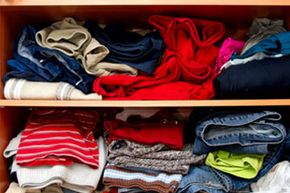 There's no point in neatly folding your clothes if you're not going to store them properly.