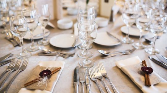 Why do formal meals include so much silverware?
