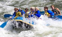 white water rafting