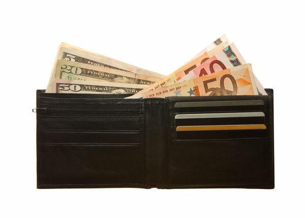 wallet with money