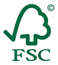 The FSC's trademark representing Responsible Forest Management. Branding this on forest products lets consumers know they came from FSC-approved forests.
