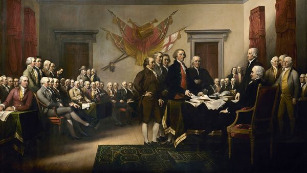 founding fathers painting