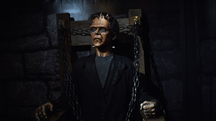 弗兰肯斯坦，梦乡蜡像馆＂width=