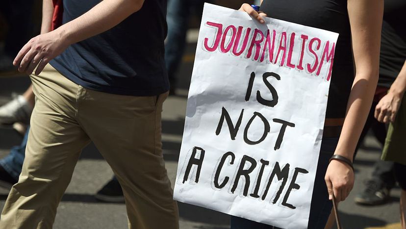 journalism is not a crime