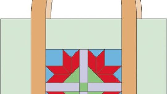 Frequent Flowers Quilted Tote Bag Pattern