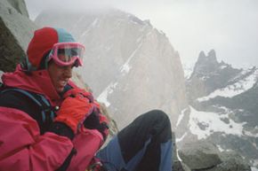 Cold mountain climber