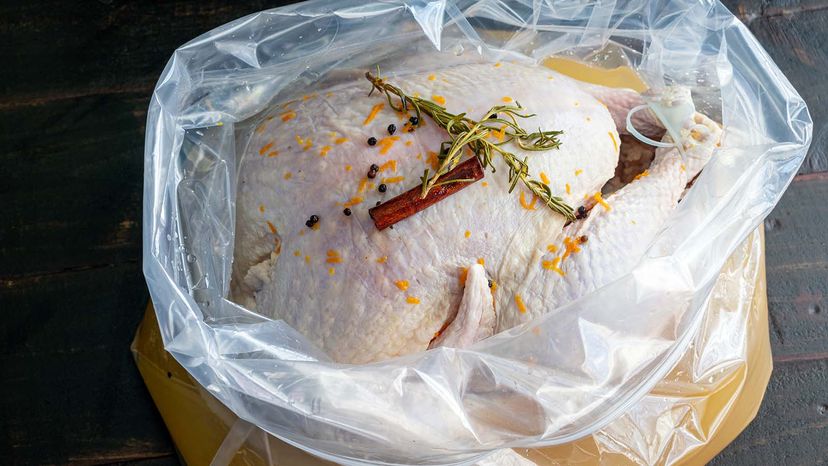 Brining a turkey