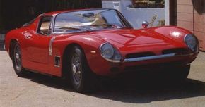 Low and squat, the Bizzarrini GT Strada 5300 began life as an Iso, hence its styling resemblance to the Grifo and use of the same Chevrolet Corvette 327 V-8.