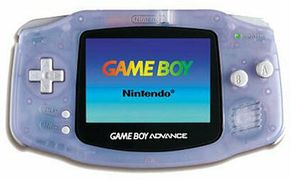 The Game Boy Advance is Nintendo's first horizontally aligned handheld game.