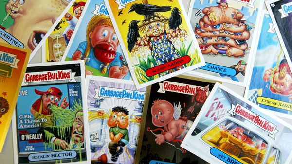 garbage pail kids trading cards