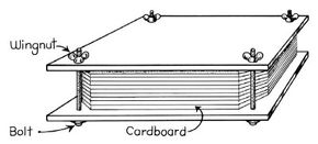 Flower press