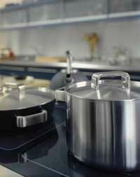 Induction stovetops like this one are up to 50 percent more energy-efficient than gas and electric ones.