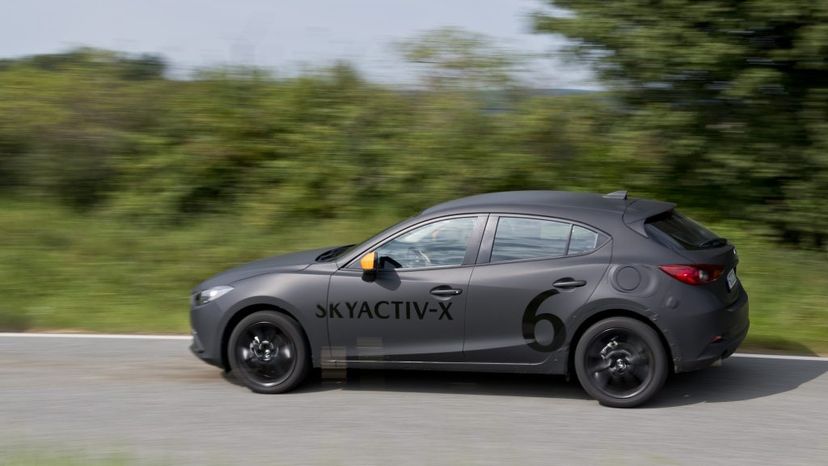 The SKYACTIV-G 2.0-liter has the power of a 2.5-liter engine and the efficiency of a 1.5-liter diesel engine. Mazda