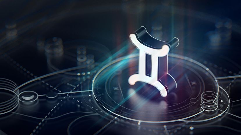 Gemini Symbol 3D