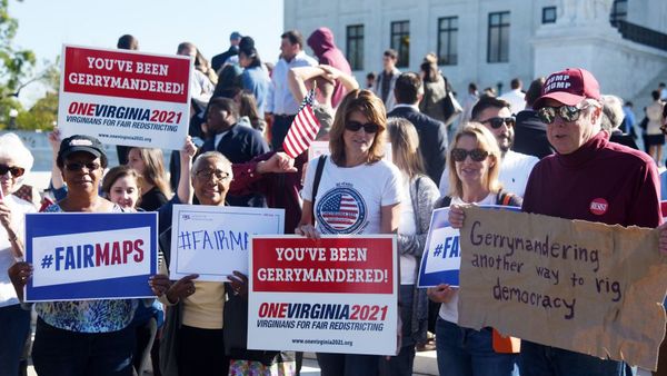 gerrymandering protest, D.C.