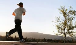 girl running