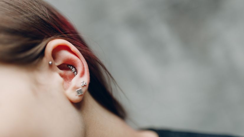 Forward Helix Piercing