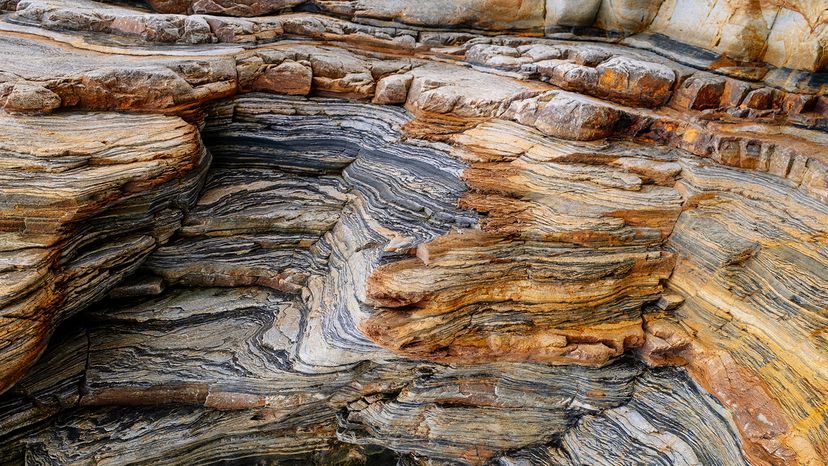 Eroded sandstone texture